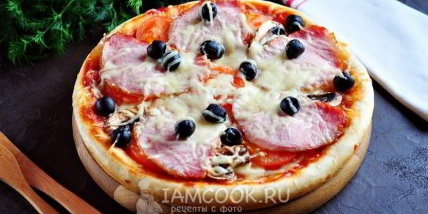 дрожжевое тесто для пиццы