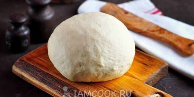 дрожжевое тесто для пиццы