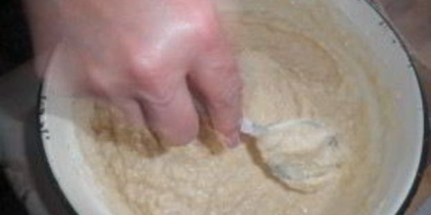 дрожжевое тесто на пышки