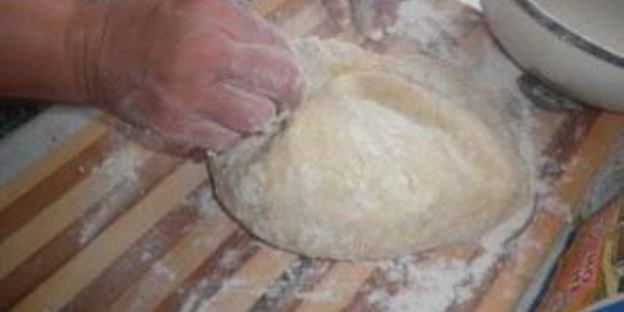 дрожжевое тесто на пышки