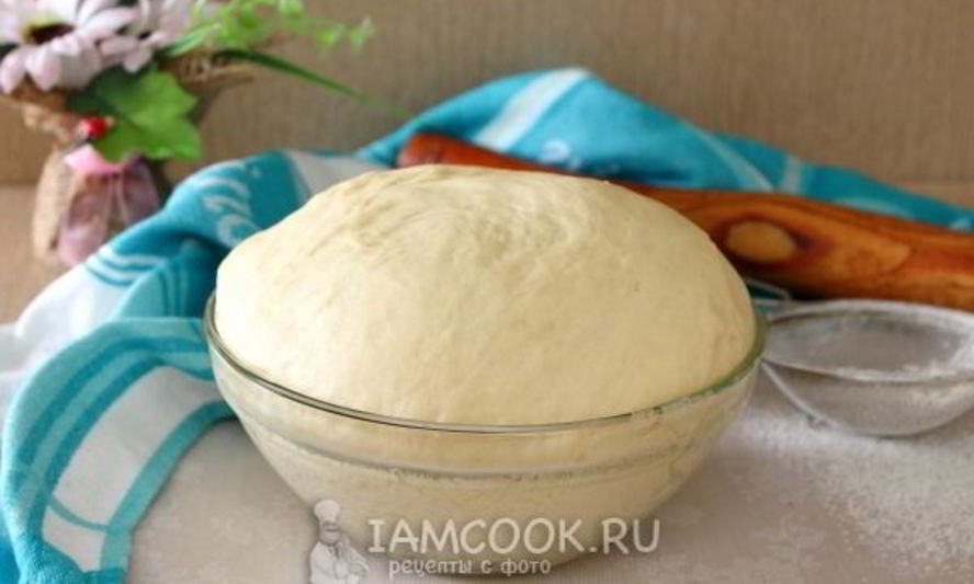 Рецепт дрожжевого теста в хлебопечке для пирогов