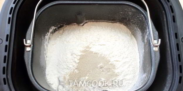 дрожжевое тесто в хлебопечке для пирогов