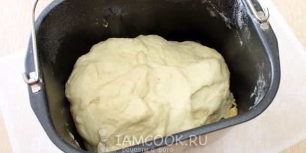 дрожжевое тесто в хлебопечке для пирогов