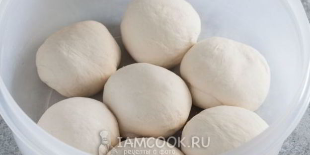 классическое тесто для пиццы