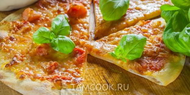 классическое тесто для пиццы