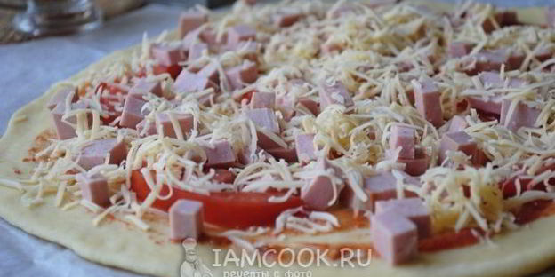 мягкое тесто для пиццы без дрожжей