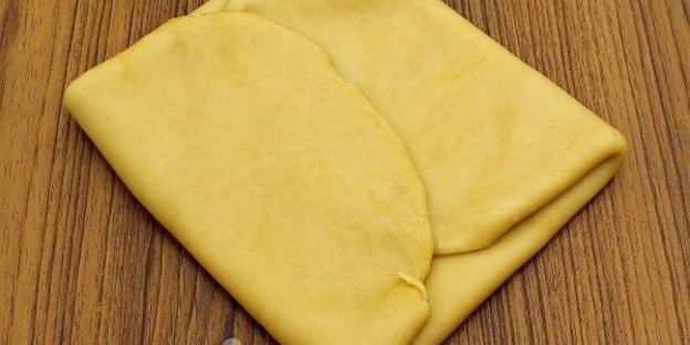 постное слоеное тесто