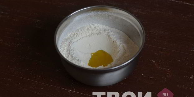 постное заварное тесто