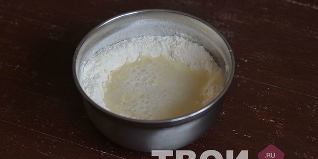 постное заварное тесто