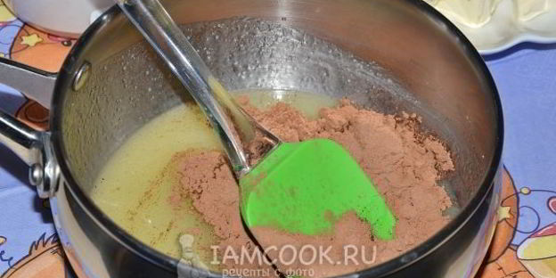 шоколадное песочное тесто