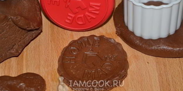 шоколадное песочное тесто