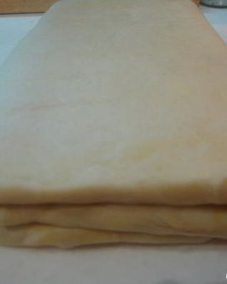 Слоеное тесто наоборот