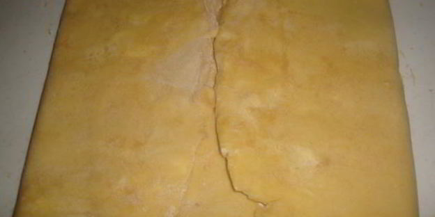 слоеное тесто наоборот