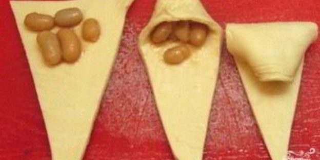 слоеное тесто в микроволновке