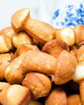 Тесто для грибочков в форме