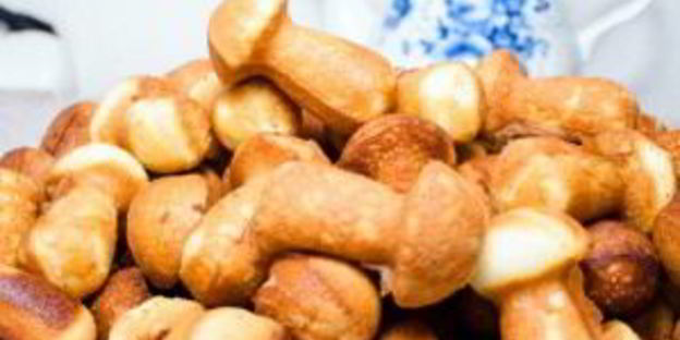 тесто для грибочков в форме