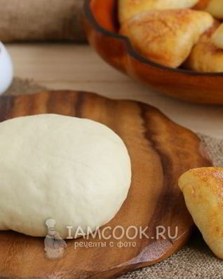 Тесто для пирожков на кефире без яиц