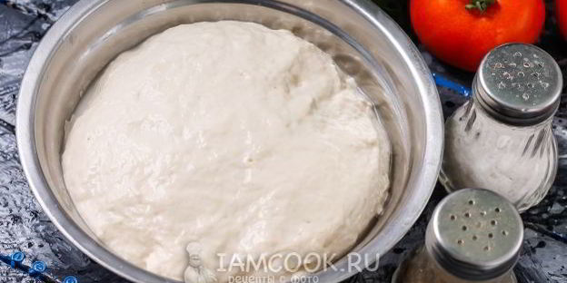 тесто для пиццы без дрожжей на воде