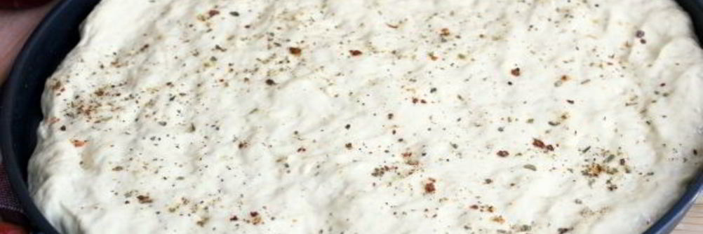 Тесто для пиццы на кефире