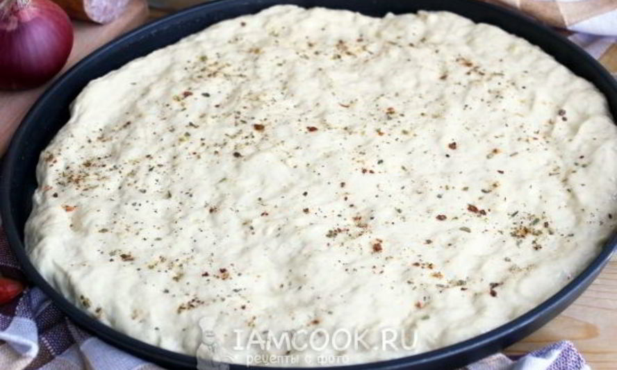 Рецепт теста для пиццы на кефире