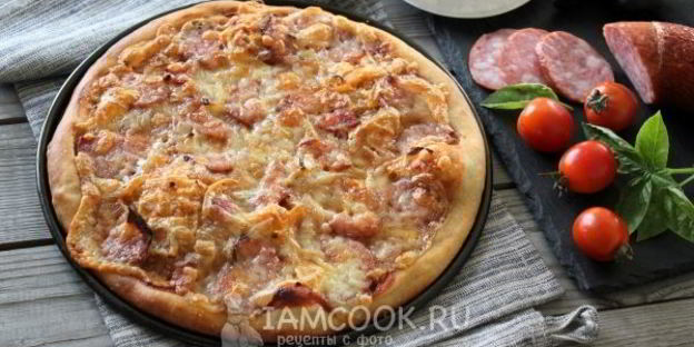 тесто для пиццы на пиве