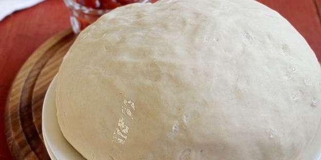 тесто для пиццы на живых дрожжах