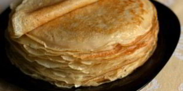 тесто для тонких блинов