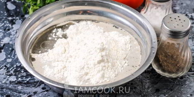 тесто на пиццу