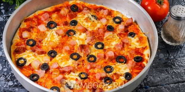 тесто на пиццу