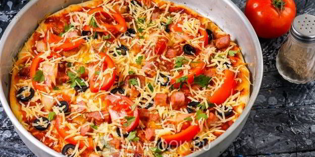 тесто на пиццу