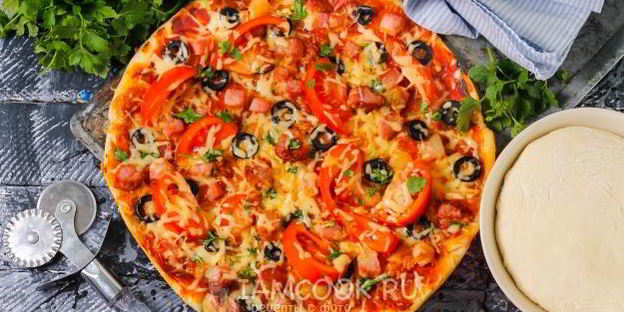 тесто на пиццу