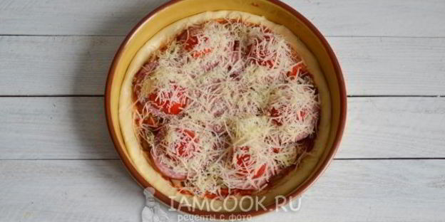 тонкое тесто для пиццы без дрожжей