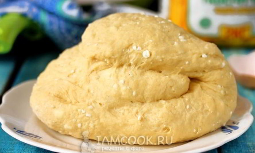 Рецепт творожного теста для пирожков