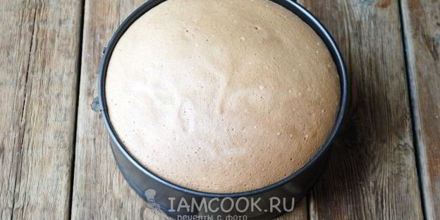 бисквит с вишней