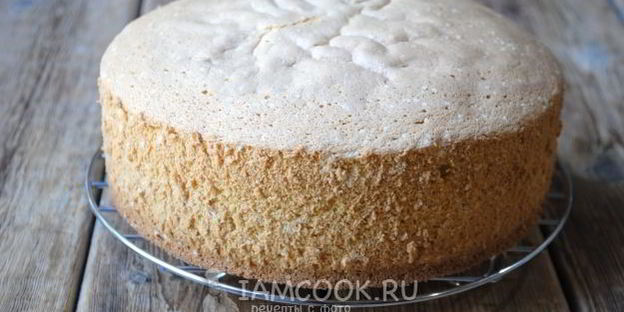 бисквит с вишней