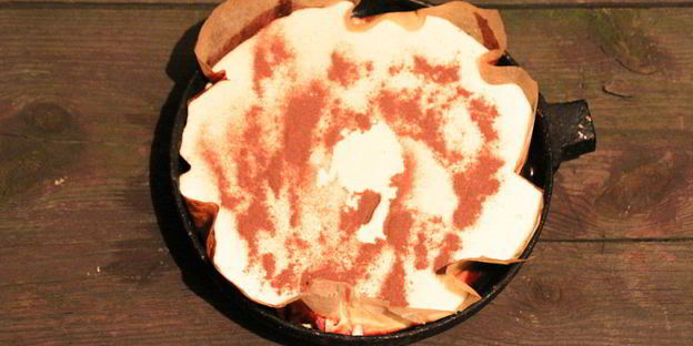 бисквит с яблоками