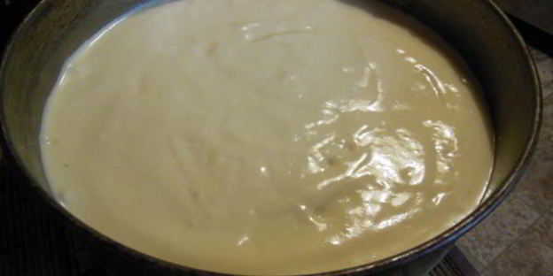 бисквитный торт мелодия