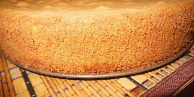 бисквитный торт мелодия