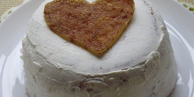 блинный торт из семги