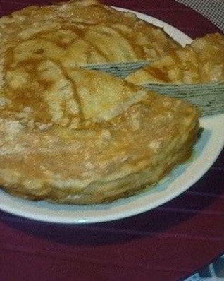 Блинный торт Яблочный Спас