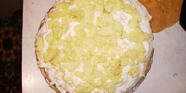 фруктовый бисквит