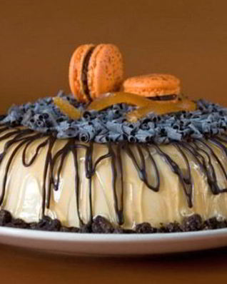 Йогуртный торт с грейпфрутом