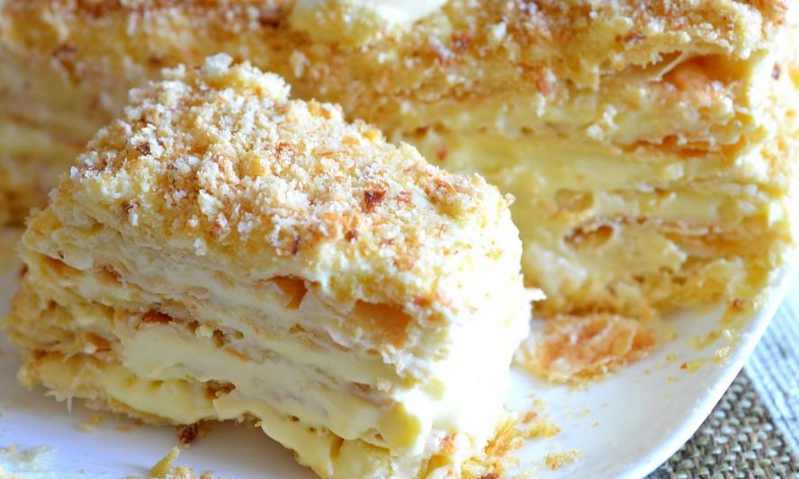 Рецепт классического торта наполеон