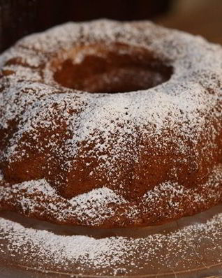 Легкий ванильный бисквит