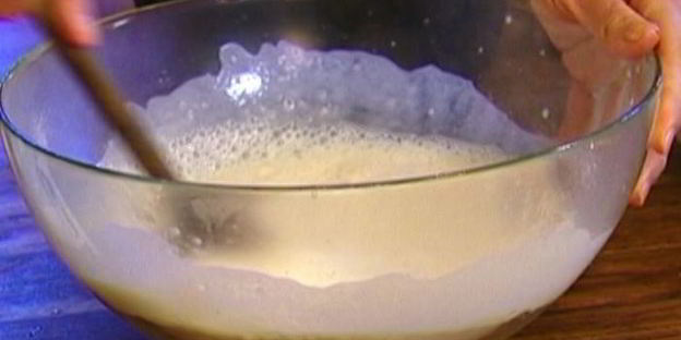 легкий ванильный бисквит