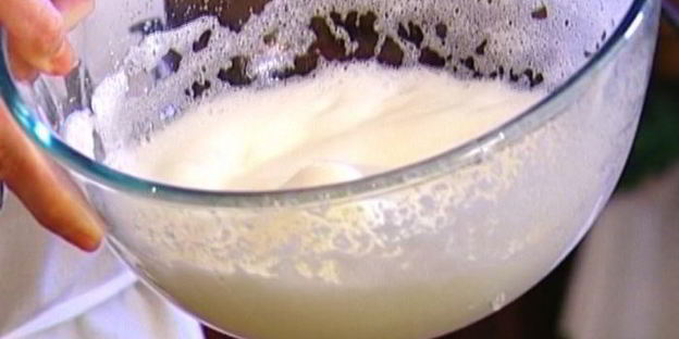 легкий ванильный бисквит