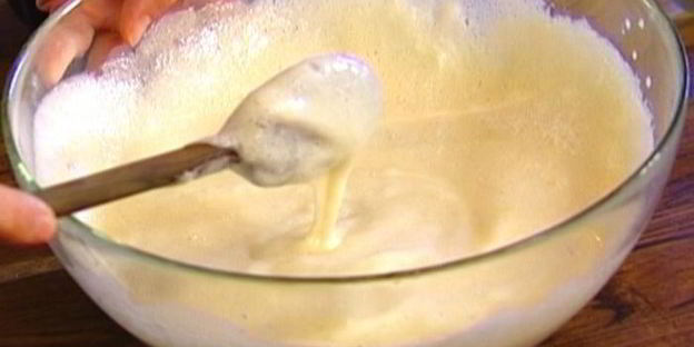 легкий ванильный бисквит