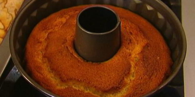 легкий ванильный бисквит