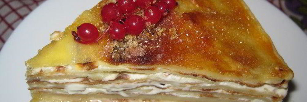 Медовый креп-торт