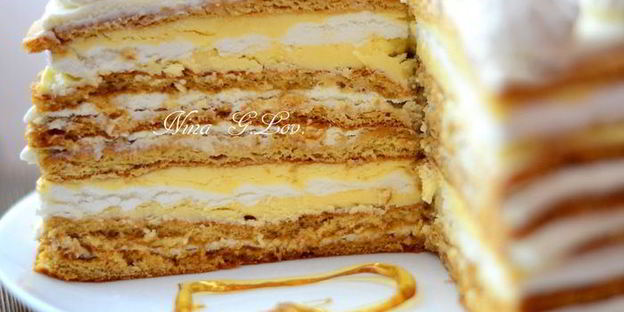 медовый торт полет шмеля